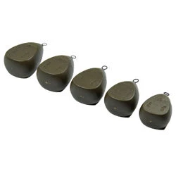 Evolve Tackle Flat Pear Swivel Weights